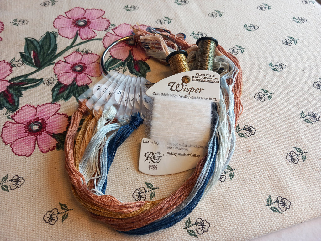 The Woven Rose Guide to Cross- Stitch: Part 4) Thread