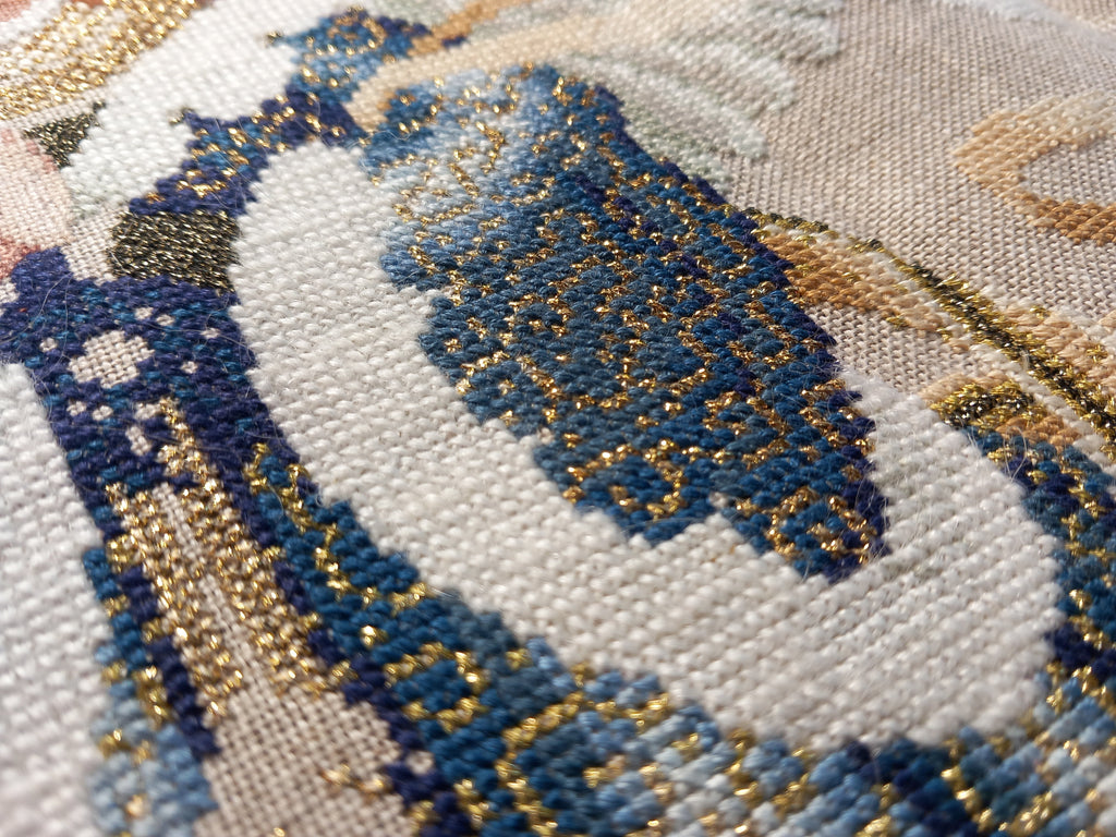 The Woven Rose Guide to Cross- Stitch: Part 10) Using Speciality Threads