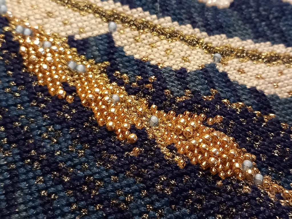 The Woven Rose Guide to Cross- Stitch: Part 11) Beading