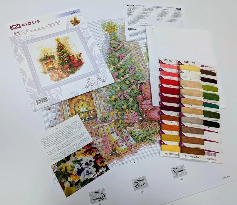 Riolis Cross Stitch Kit- 'Christmas Serenity' (2265)