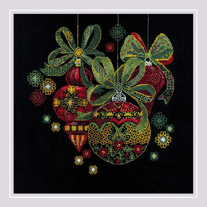 Riolis Cross Stitch Kit- 'Holiday Ornaments' (2226)