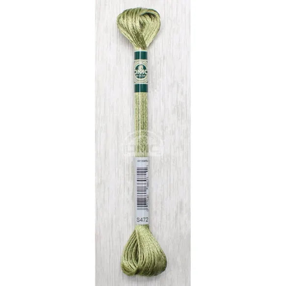 DMC Satin Thread- S472 (Green Bud)