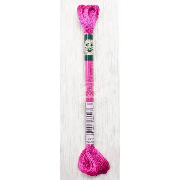 DMC Satin Thread- S602 (Pink Verbena)