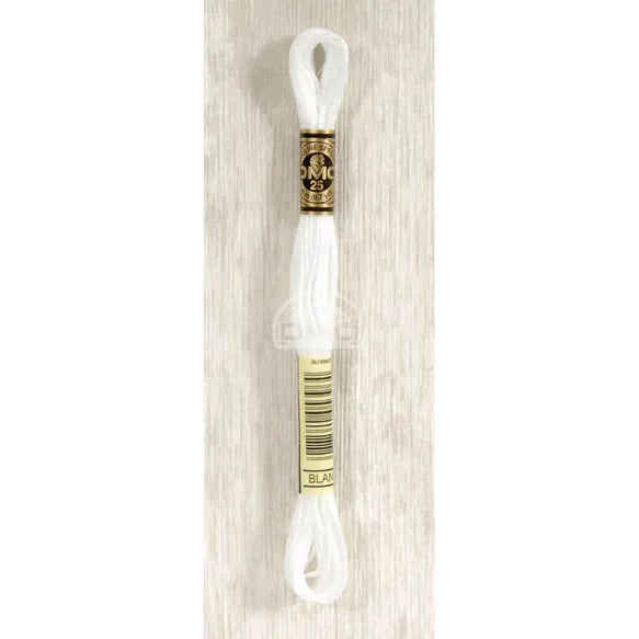 DMC Stranded Cotton Thread- Blanc