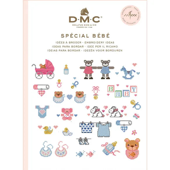 DMC Embroidery Booklet- Baby Ideas