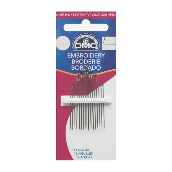 DMC Embroidery Needles (sizes 1-5)