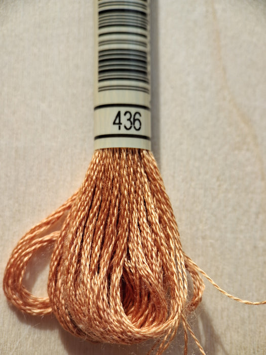 DMC Stranded Cotton Thread- 436