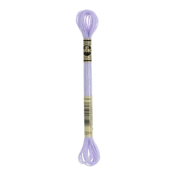 DMC Light Effects Thread-E211 (Pearlescent Light Parma Violet)
