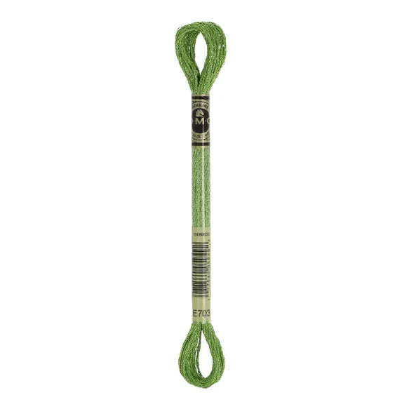 DMC Light Effects Thread-E703 (Metallic Spring Green)