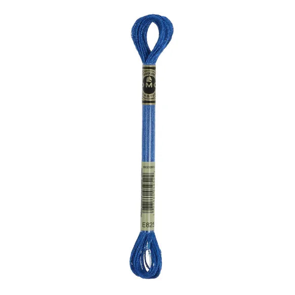 DMC Light Effects Thread-E825 (Metallic Gentian Blue)