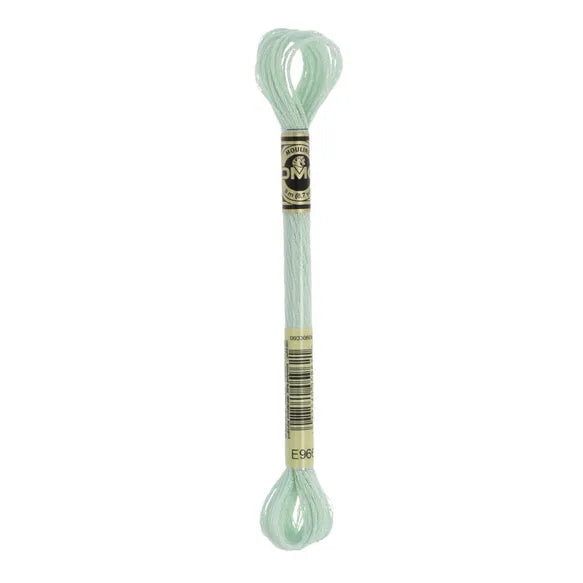 DMC Light Effects Thread-E966 (Pearlescent Soft Green)