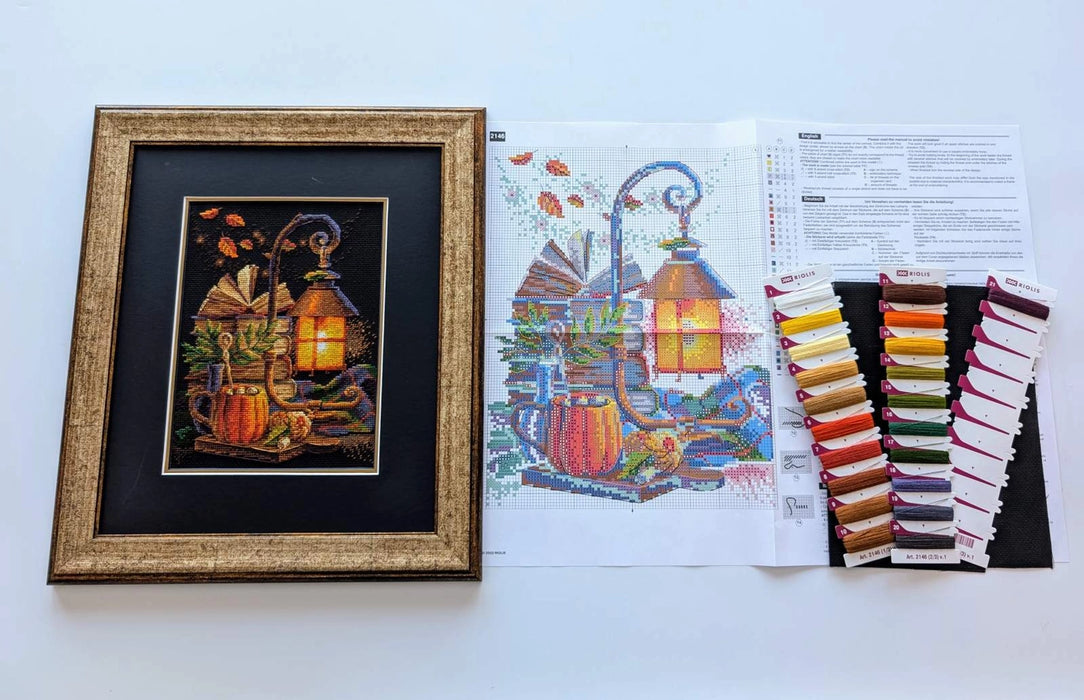 Riolis Cross Stitch Kit- 'Cozy Autumn' (2146)