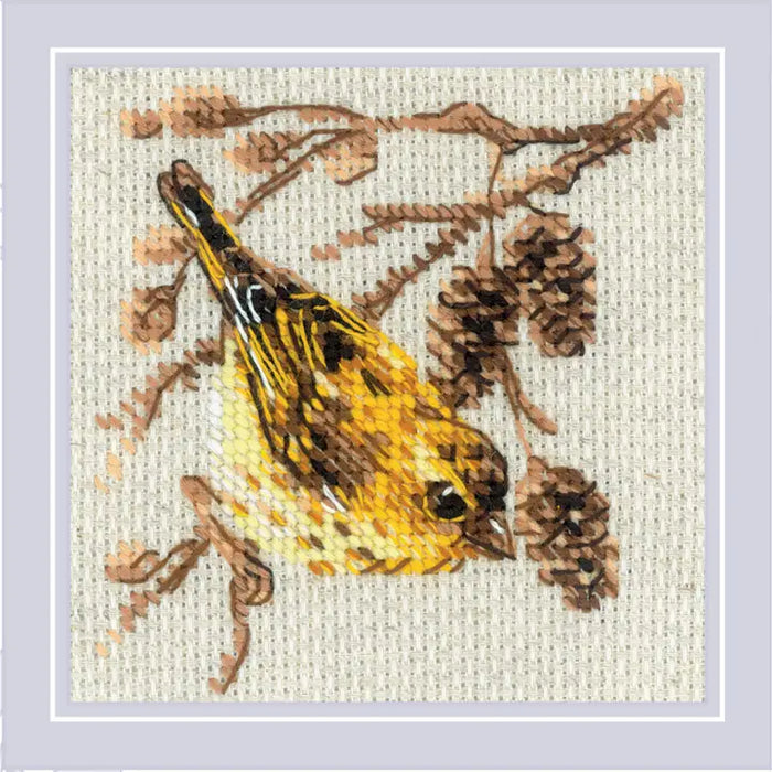 Riolis Cross Stitch Kit- 'Siskin' (2329)