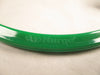 Nurge green plastic and metal hoop