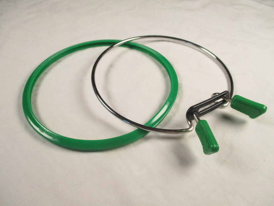 Nurge hoop embroidery and cross-stitch