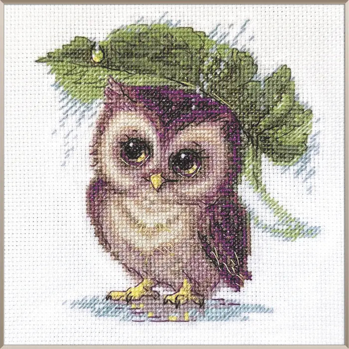 Aine Cross Stitch Kit- 'Raindrop Owl' (A1023)