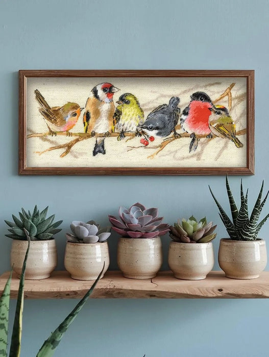 Riolis Cross Stitch Kit- 'Birds on the Branch' (2250)