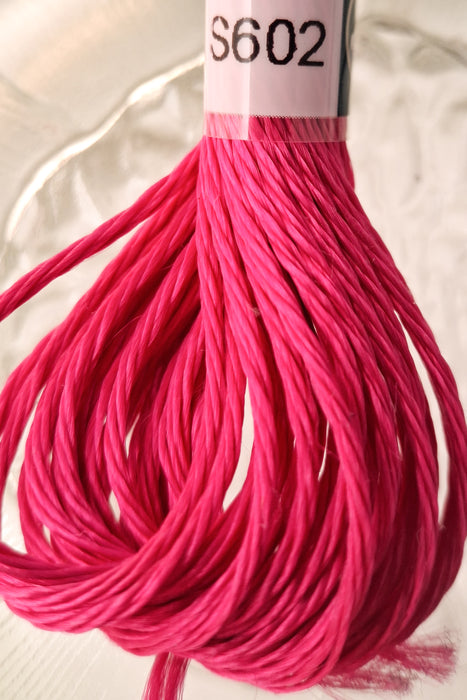 DMC Satin Thread- S602 (Pink Verbena)