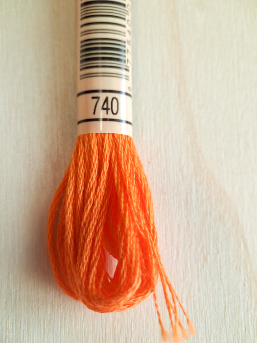 DMC Stranded Cotton Thread- 740