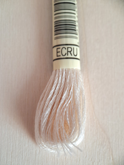 DMC Stranded Cotton Thread- Ecru