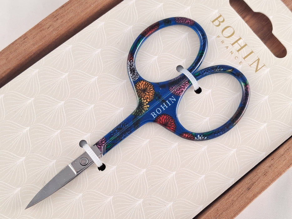 Bohin Embroidery Scissors- Blue Blossom