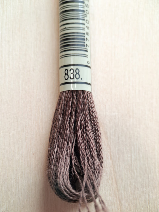DMC Stranded Cotton Thread- 838