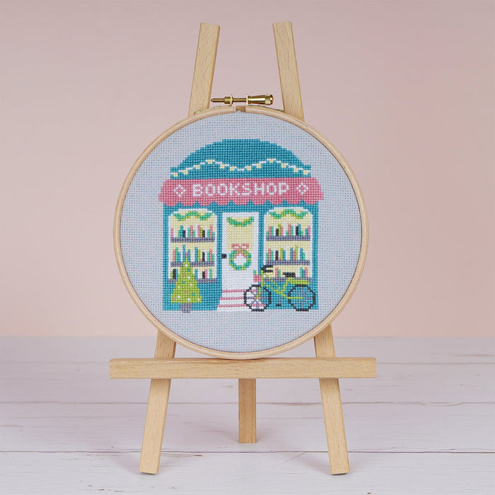 Caterpillar Cross Stitch Kit- Cosy Corner Bookshop