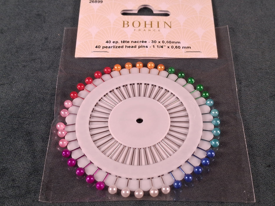 Bohin Pearl-Head Pins