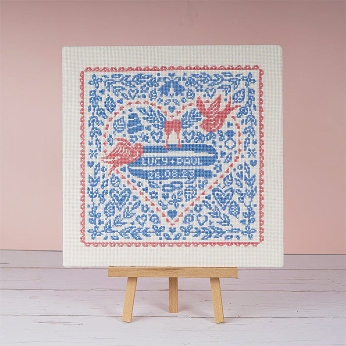 Caterpillar Cross Stitch Kit- Wedding Wishes