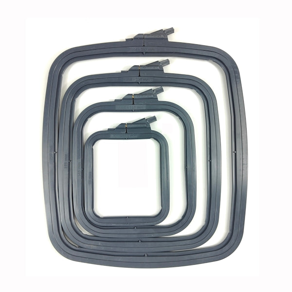Nurge Square Plastic Hoop- Grey