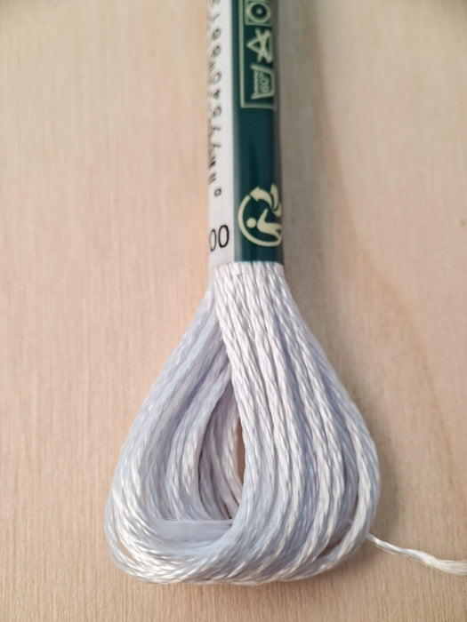 DMC Satin Thread- S5200 (White)