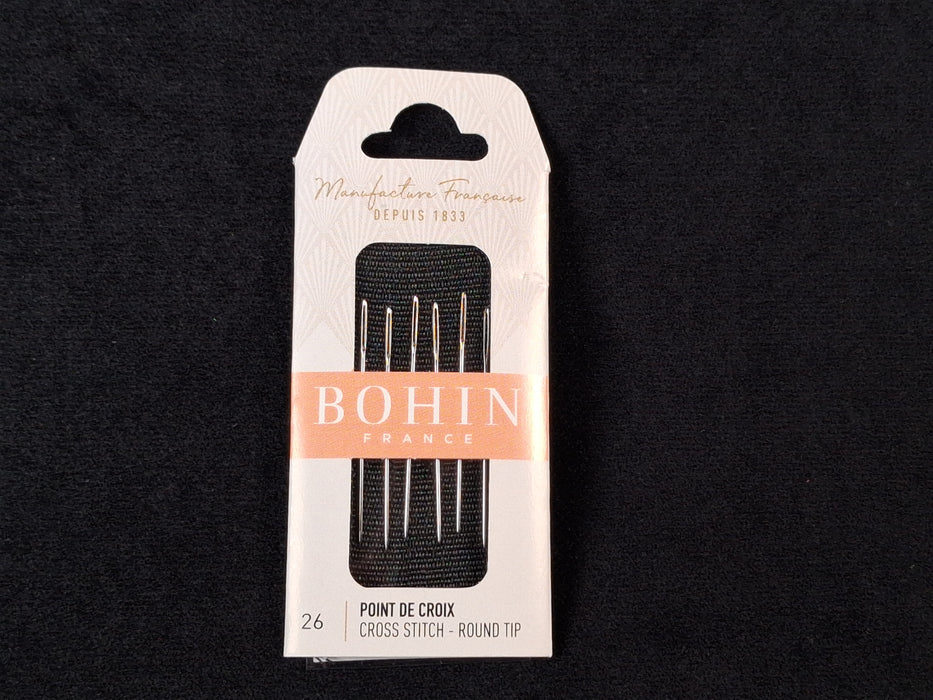 Bohin Cross-Stitch/Tapestry Needles- Size 26
