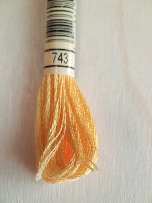 DMC Stranded Cotton Thread- 743