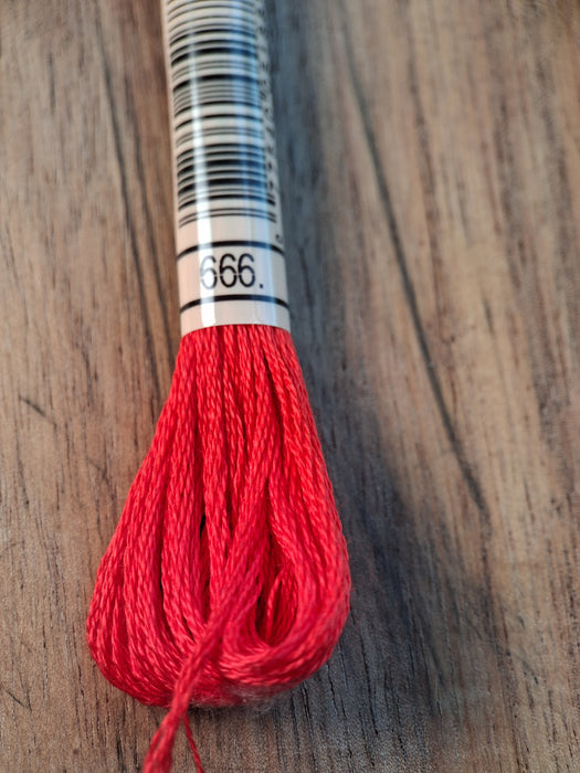 DMC Stranded Cotton Thread- 666