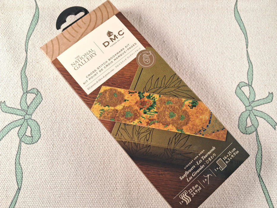 DMC Bookmark Cross-Stitch Kit- Sunflowers
