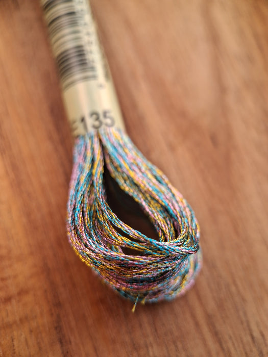 DMC Light Effects Thread-E135 (Metallic Spring Sparkle)