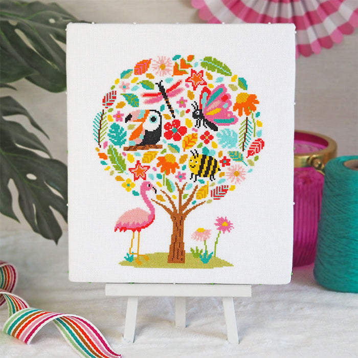 Caterpillar Cross Stitch Kit- Hello Sunshine