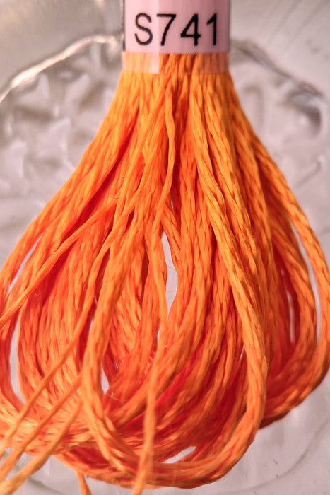 DMC Satin Thread- S741 (Mandarin)