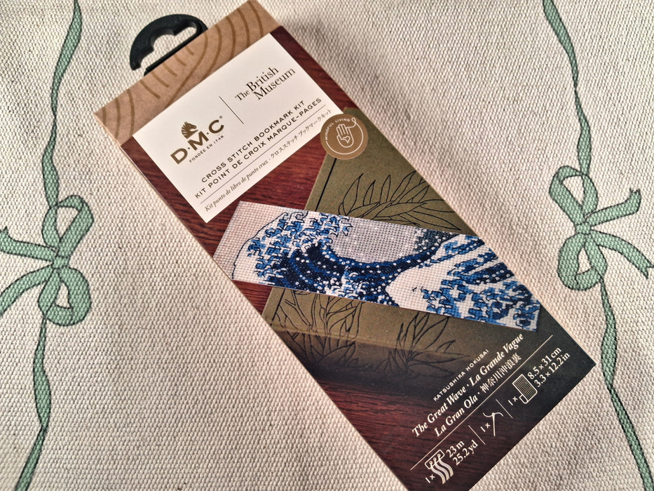 DMC Bookmark Cross-stitch Kit- The Great Wave