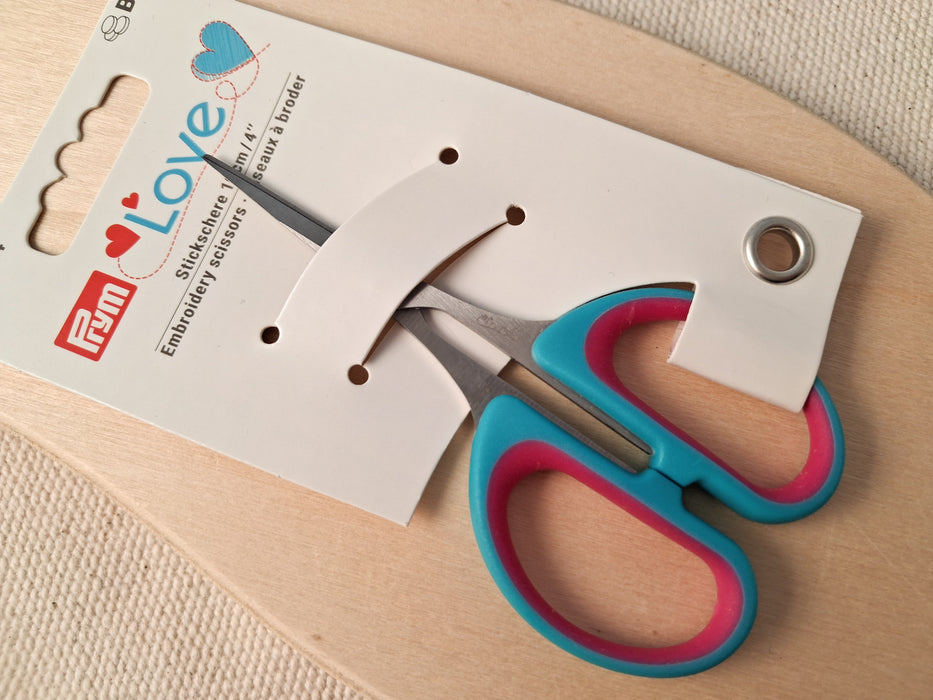 Prym Love Embroidery Scissors-10cm
