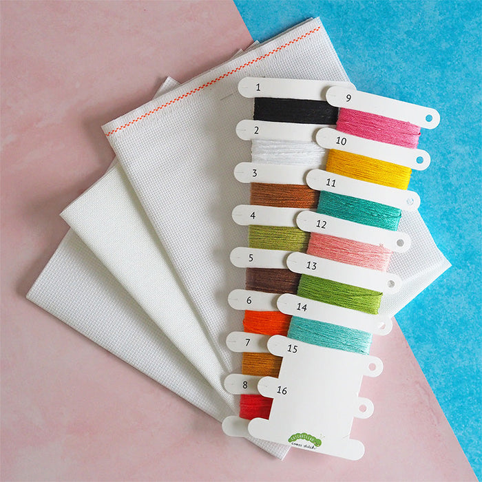 Caterpillar Cross Stitch Kit- Hello Sunshine