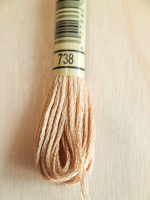 DMC Stranded Cotton Thread- 738