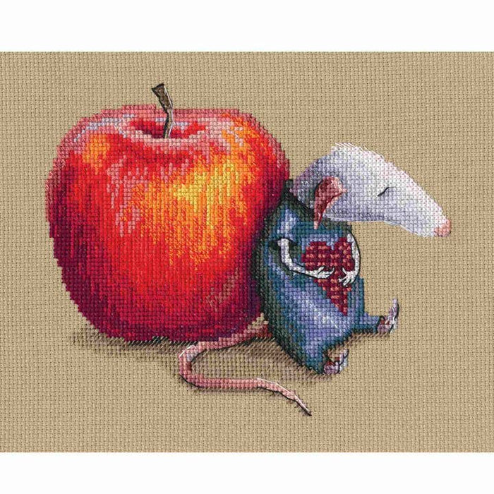 RTO Cross-Stitch Kit- Mouse in Love (M799)