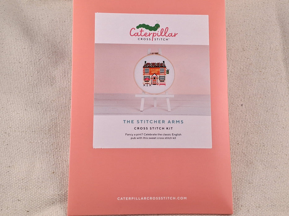 Caterpillar Cross Stitch Kit- The Stitcher Arms Pub