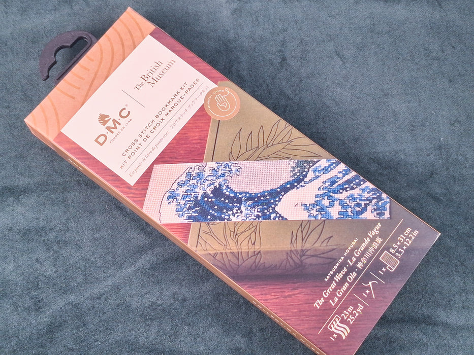 DMC Bookmark Cross-stitch Kit- The Great Wave