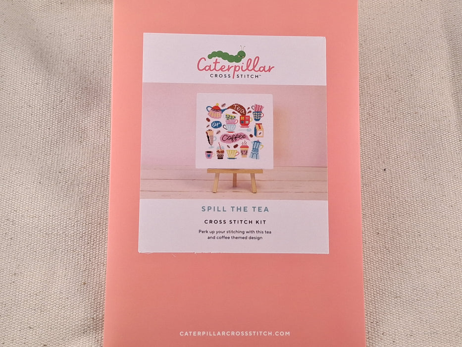 Caterpillar Cross Stitch Kit- Spill the Tea
