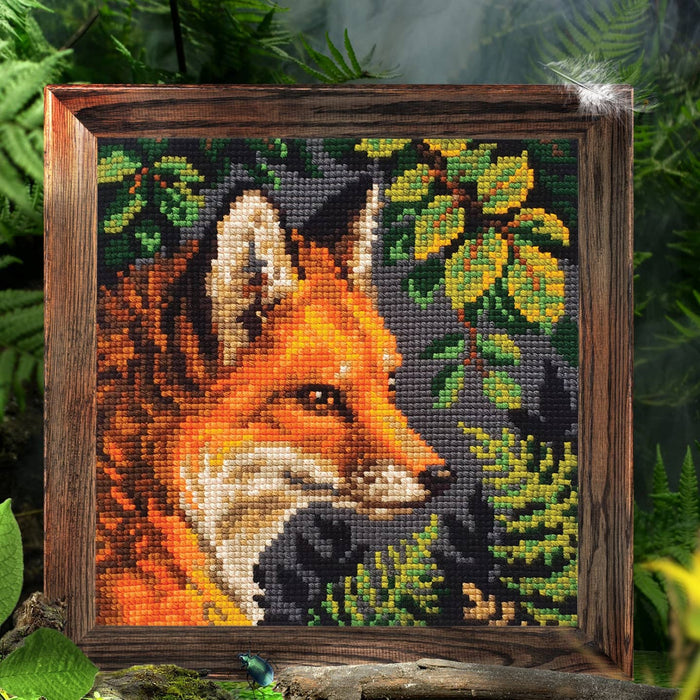 Collection D'Art Needlepoint Cushion Kit- Fox (5442)