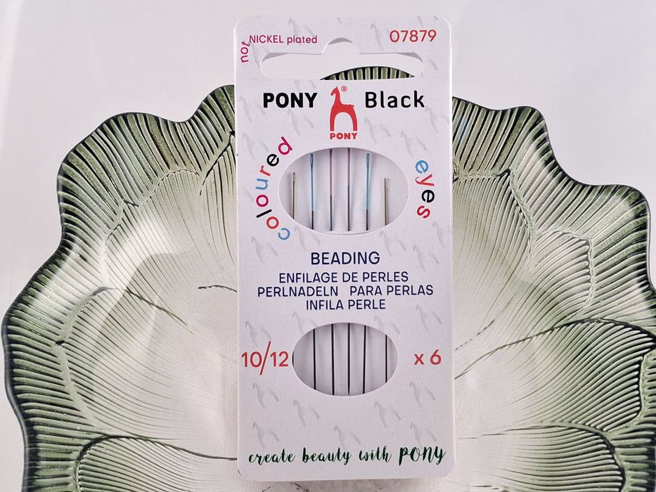 PONY Black Beading Needles
