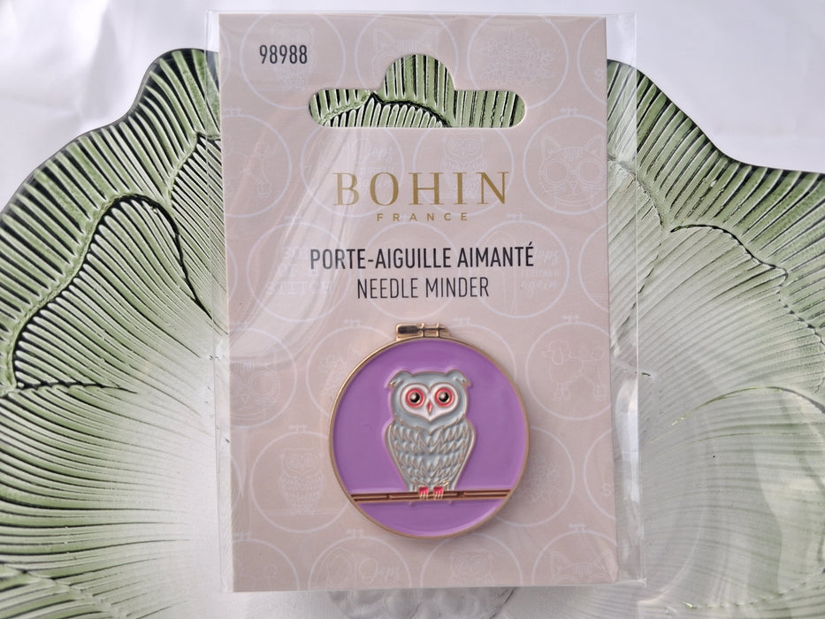Bohin Magnetic Needle Minder- Owl