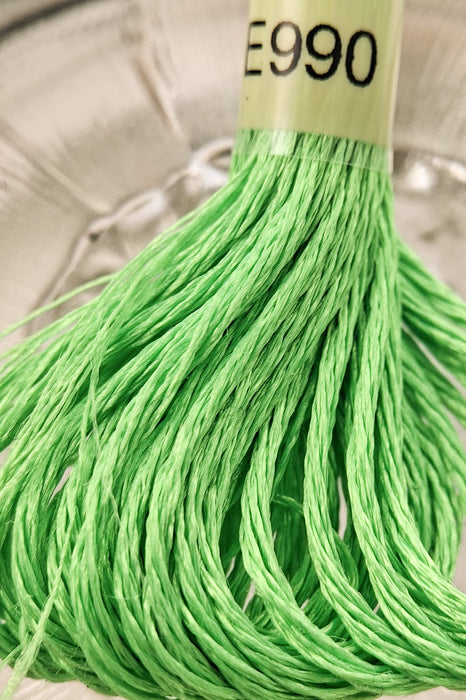DMC Light Effects Thread-E990 (Neon Green)